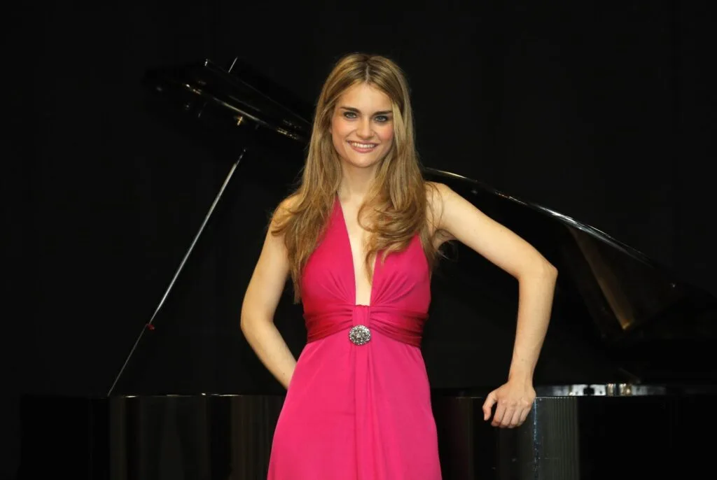 On stage